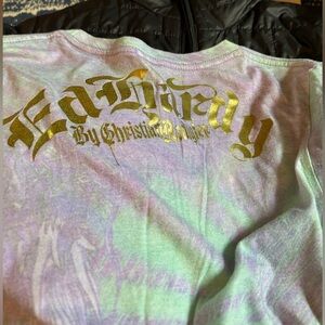 Ed Hardy Tie-Dye Long Sleeve Shirt